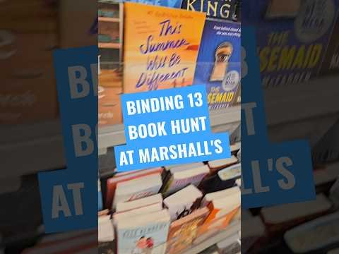 Book Hunting for the Boys of Tommen Series at Marshall’s #binding13 #boysoftommen #Marshalls #books