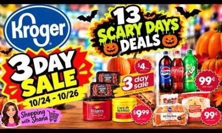 *Ah…what???” Kroger 3 DAY SALE for 10/24-10/26 | 13 Scary Day Deal + 3 Day Sale | $.99 SODA & MORE