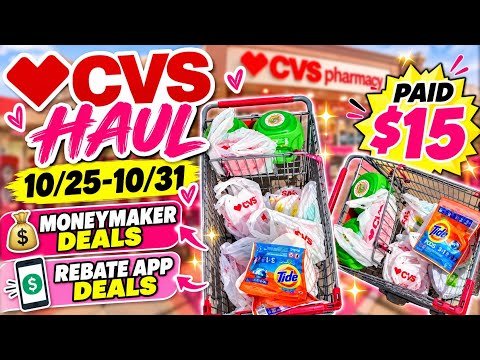 10/25 CVS HAUL! *FETCHTOPIA* & Moneymaker Deals +Household Stock Up Deals! 10/25 CVS Couponing