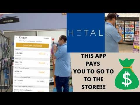 THIS APP PAYS YOU TO GO TO THE STORE!!! ~ HETAL RETAIL APP TUTORIAL / HOW TO USE AND MAKE MONEY!