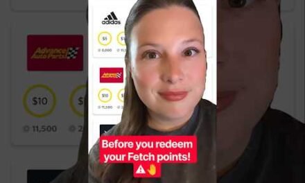 Before You Redeem Your Fetch Points…