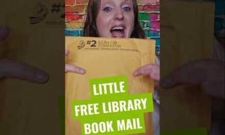 Little Free Library Book Mail #littlefreelibrary #bookmail #unboxing #lfl #bookmail