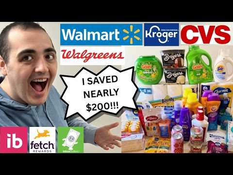 *MUST SEE COUPONING HAUL!* ~ I SAVED NEARLY $200 ~ WALMART / CVS / WALGREENS / KROGER DEALS (10/27)