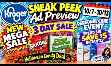*NEW MEGA SALE* Kroger SNEAK PEEK Ad Preview for 10/7-10/13 | Personal Care Event & Weekly Digitals