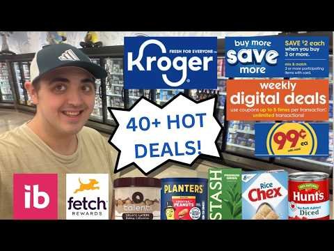 40+ HOT KROGER DEALS! ~ NEW MEGA EVENT / .99 SALE / MORE! ~ 10/28/26 – 11/3/26
