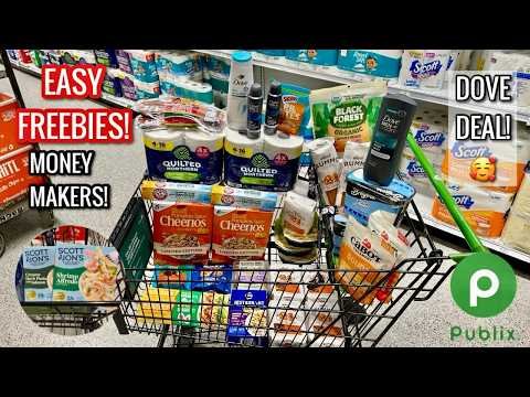 Publix Free & Cheap Grocery Couponing Deals & Haul |FREEBIE TIME!  🙌🏾 | 10/28-11/3 or 10/29-11/4