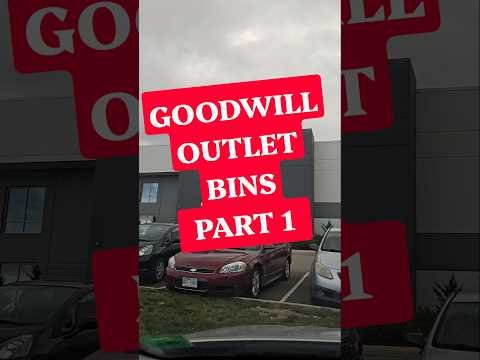Goodwill Outlet Bins Part 1 #goodwill #goodwilloutlet #goodwillbins #thrifting