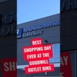 Goodwill Shopping at the Outlet Bins. Best Haul Ever Part 1 of 3 #goodwill #outlet #goodwillbins