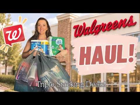 Walgreens Haul- Save 50% on P&G Products with Triple Stacking Deals! 10/4-10/10
