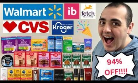 ABSOLUTELY INSANE IBOTTA COUPONING HAUL (GOT EVERYTHING 94% OFF!) ~ WALMART / KROGER / CVS DEALS
