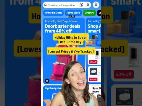 October Prime Day 2026: Holiday Gifts at Their Lowest Prices