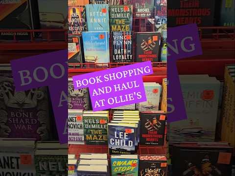 Book Shopping and Haul at Ollie’s. #ollies #olliesbargainoutlet  #bookshopping #bookhaul #books