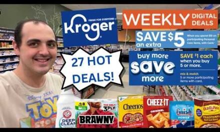 27 HOT KROGER DEALS! ~ NEW MEGA EVENT / DIGITAL DEALS / MORE ~ 10/7/26 – 10/13/26