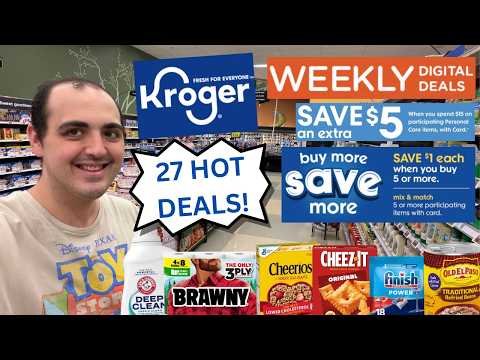 27 HOT KROGER DEALS! ~ NEW MEGA EVENT / DIGITAL DEALS / MORE ~ 10/7/26 – 10/13/26