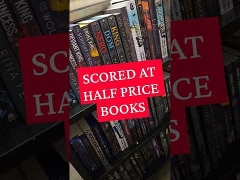 I scored at Half Price Books #halfpricebooks #books #bookhaul #hpb #rinakent