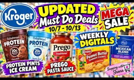 *MORE DEALS* Kroger UPDATED Must Do Deals for 10/7-10/13 | MEGA SALE, Weekly Digitals, & MORE