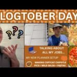 TALKING ABOUT ALL MY JOBS! ~ NEW PLANNER SETUP ~ COPYCAT CHIPOTLE MILD SALSA + FAJITAS ~ VLOGTOBER 5