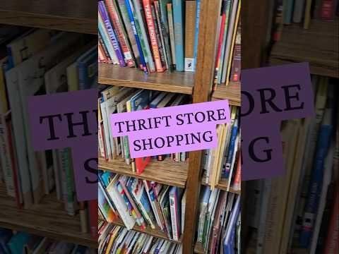 Book Thrift Store Shopping #thriftstore #thrift #books #bookhaul #thrifthaul