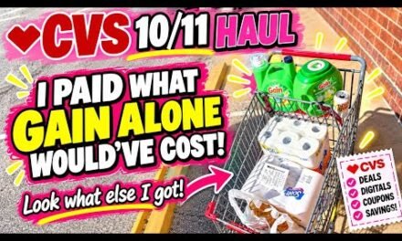 10/11 CVS HAUL! SUPER Household Stock Up Deals This Week! 10/11 CVS Couponing