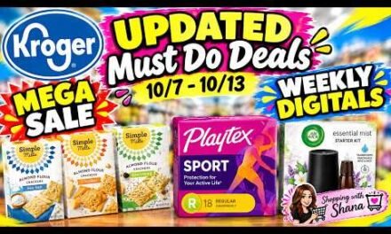 *RUN DEALS* Kroger UPDATED Must Do Deals for 10/9-10/13 | FINAL DAYS FOR WEEKLY DIGITALS + MORE