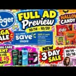 Kroger *FULL* Ad Preview for 10/14-10/20 | 33% Off Candy, New 3 Day Sale, MEGA SALE & Weekly Digital