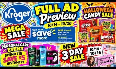 Kroger *FULL* Ad Preview for 10/14-10/20 | 33% Off Candy, New 3 Day Sale, MEGA SALE & Weekly Digital