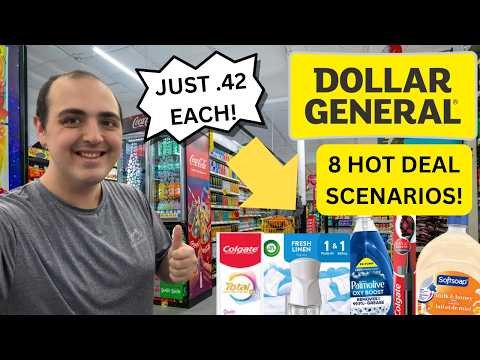 ITEMS FOR JUST .42 AT DOLLAR GENERAL! ~ 8 HOT $5 OFF $25 DOLLAR GENERAL DEALS ~ 10/12/26 – 10/17/26