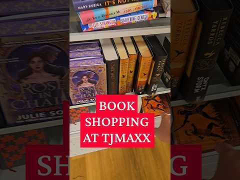 Book Shopping at TJMaxx #books #tjmaxx #tjmaxxbooks #tjmaxxfinds #shopping