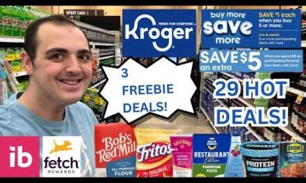 29 HOT KROGER DEALS! ~ 3 HOT FREEBIE DEALS / MORE ~ 10/14/26 – 10/20/26